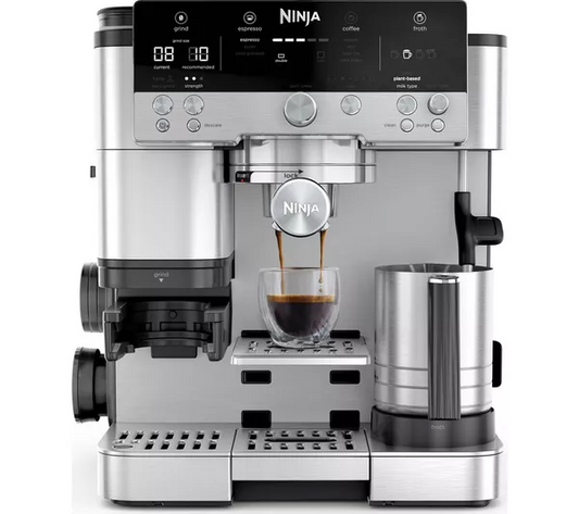 NINJA Luxe Cafe Premier Series ES601UK Coffee Machine - Silver & Black