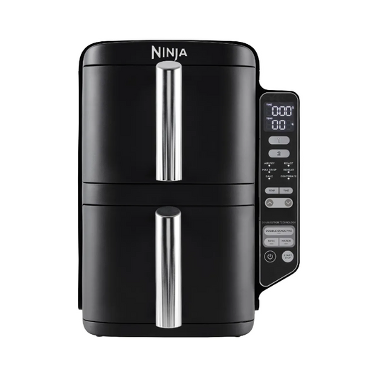 Ninja SL300UK Double Stack 2-Drawer Air Fryer 7.6L – Black
